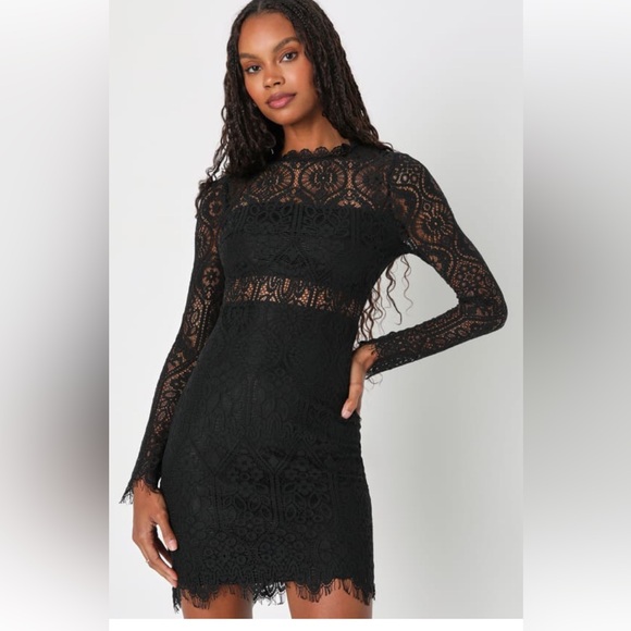 APPETITE FOR SEDUCTION  BLACK DRESS main image 1